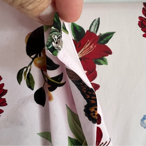 Joie Liseli Plush Botanical Pullover Blouse - Picture 14 of 15